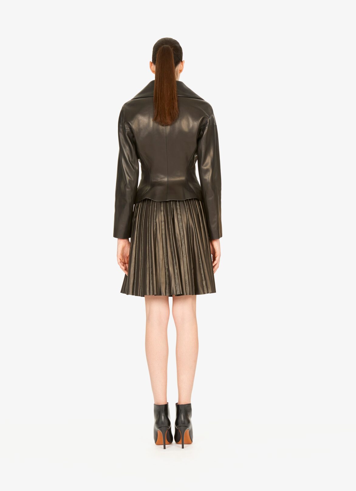 Leather Jacket ALAÏA BLACK LEATHER JACKET